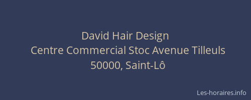 David Hair Design