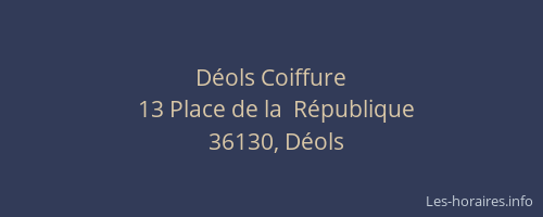 Déols Coiffure