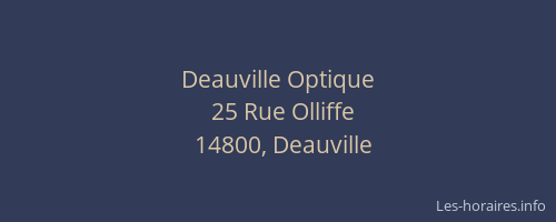 Deauville Optique