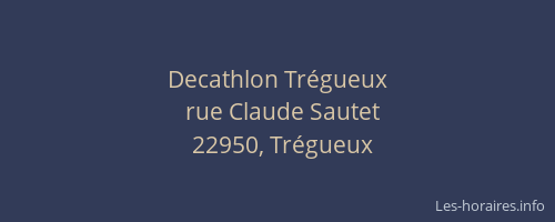 Decathlon Trégueux