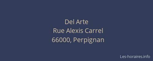 Del Arte