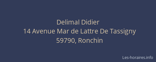 Delimal Didier