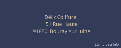 Déliz Coiffure