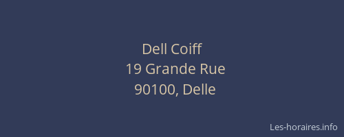 Dell Coiff