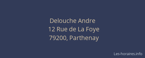 Delouche Andre