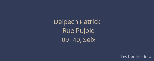 Delpech Patrick