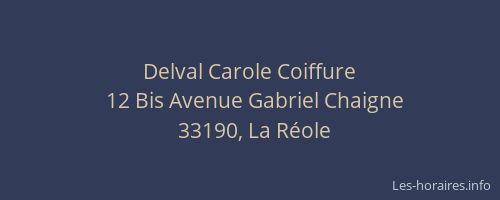 Delval Carole Coiffure
