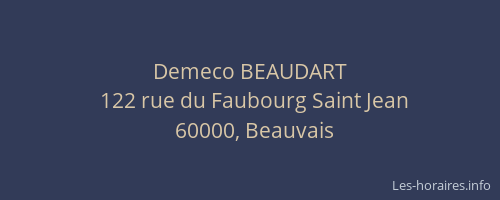 Demeco BEAUDART