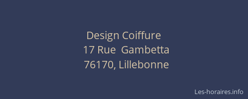 Design Coiffure