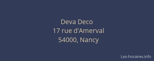 Deva Deco