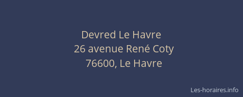Devred Le Havre