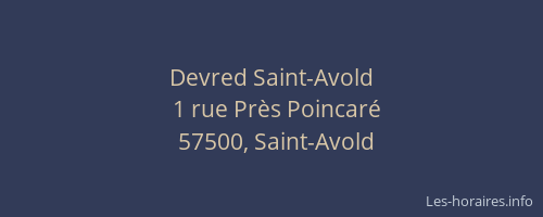 Devred Saint-Avold