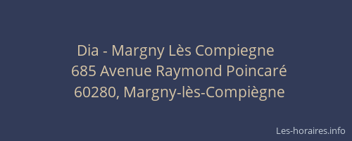 Dia - Margny Lès Compiegne