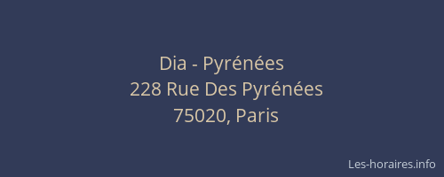 Dia - Pyrénées