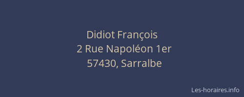 Didiot François