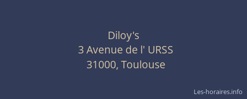 Diloy's