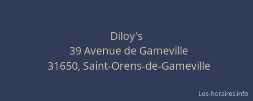 Diloy's