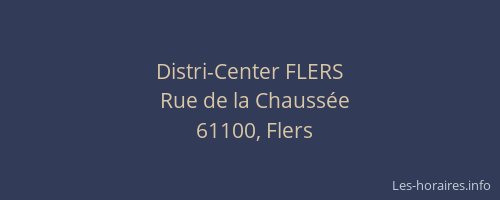 Distri-Center FLERS