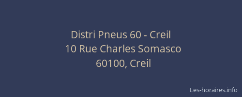 Distri Pneus 60 - Creil