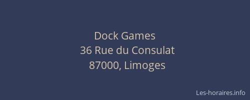 Dock Games