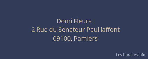 Domi Fleurs