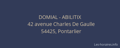 DOMIAL - ABILITIX