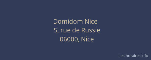 Domidom Nice