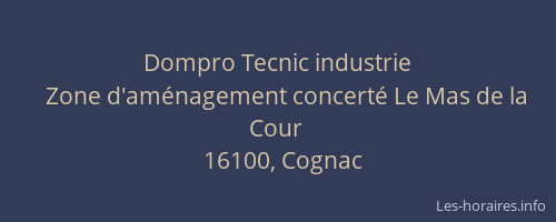 Dompro Tecnic industrie