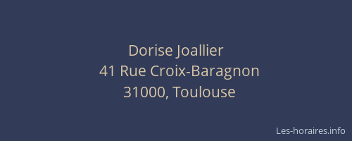 Dorise Joallier