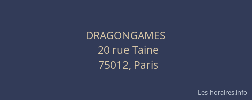 DRAGONGAMES