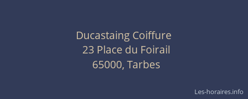 Ducastaing Coiffure