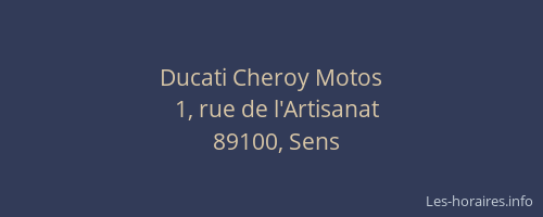 Ducati Cheroy Motos