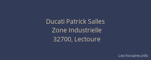 Ducati Patrick Salles