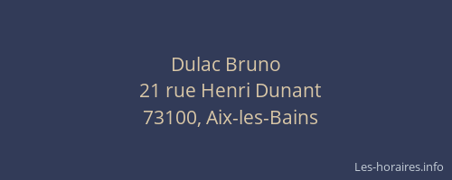 Dulac Bruno