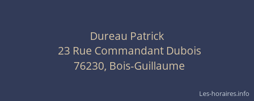Dureau Patrick