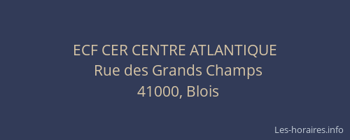 ECF CER CENTRE ATLANTIQUE