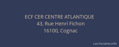 ECF CER CENTRE ATLANTIQUE