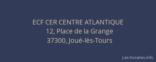 ECF CER CENTRE ATLANTIQUE