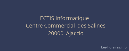 ECTIS Informatique