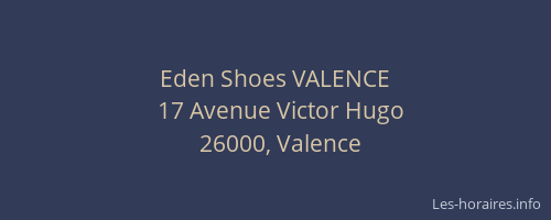 Eden Shoes VALENCE
