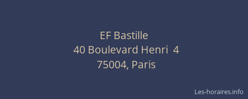 EF Bastille