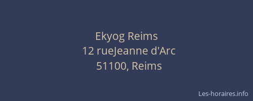 Ekyog Reims