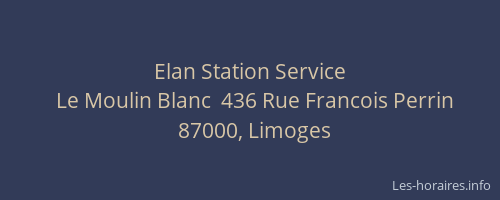 Elan Station Service