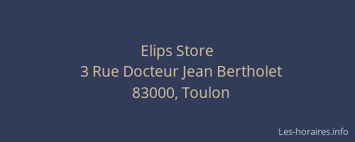 Elips Store