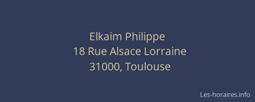 Elkaim Philippe