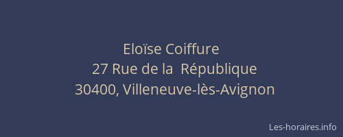 Eloïse Coiffure