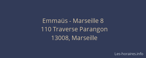 Emmaüs - Marseille 8