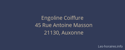 Engoline Coiffure