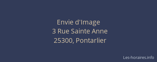 Envie d'Image