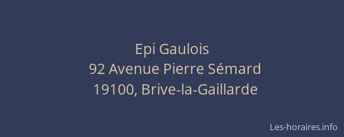 Epi Gaulois